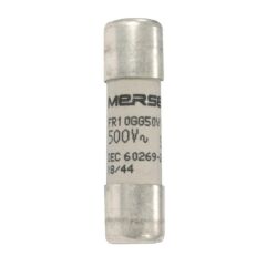 FR10GG50V05, 10x38mm 500mA 500V gG Porselen Sigorta
