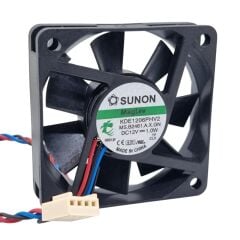 KDE1206PHV2.MS.B2461.A.X.GN, 60x60x15mm 12VDC 0.08A 3 Kablolu Fan