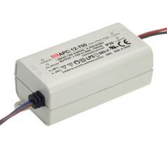 APC-12-700, 700mA 12W Sabit Akım LED Sürücü, Mean Well