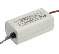 APC-12-700, 700mA 12W Sabit Akım LED Sürücü, Mean Well