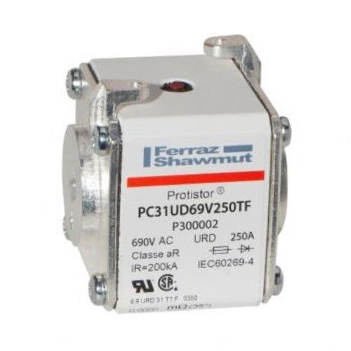 PC31UD69V250TF, 690VAC 250A aR Hızlı Sigorta