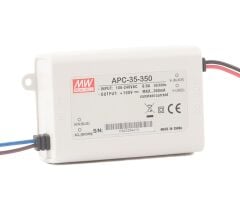 APC-35-350, 350mA 35W Sabit Akım LED Sürücü, Mean Well