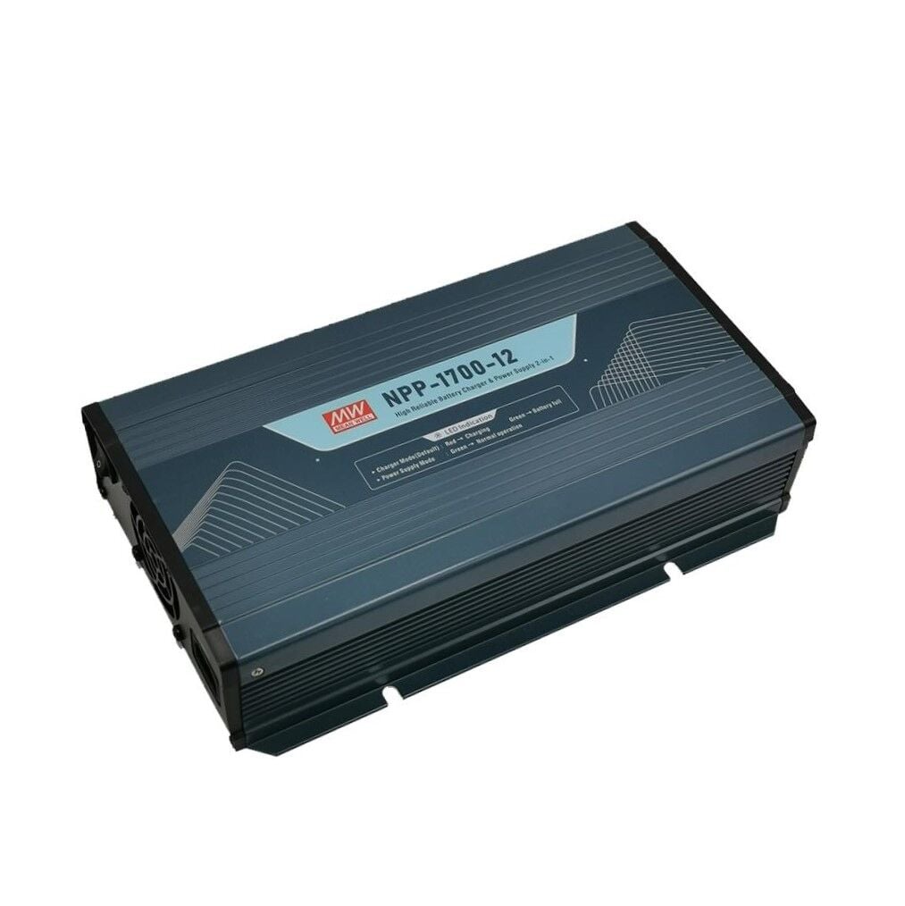 NPP-1700-24, 28.8V 50.0A (2-in-1) Güç Kaynağı & Akü Şarj Devresi, Mean Well