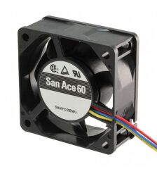 109R0612S4011, 60x60x25mm 12VDC 0.17A 3 Kablolu Fan