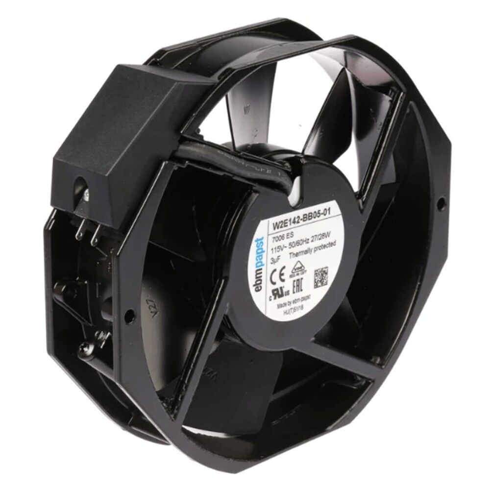 W2E142-BB05-01, 172x150x38mm 115VAC 27/28W Fan