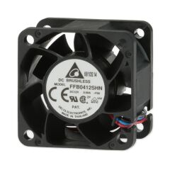 FFB0412SHN-F00, 40x40x28mm 12VDC 0.60A 3 Kablolu Fan