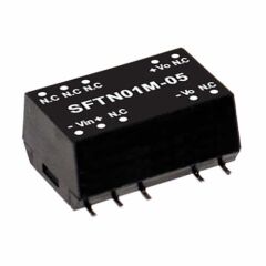 SFTN01N-09, 24Vin 9Vout 111mA 1W DC/DC SMD Konvertör, MeanWell