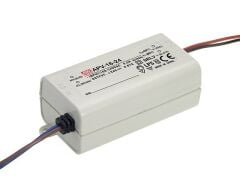 APV-16-15, 15VDC 1.00A 16W LED Sürücü, Mean Well