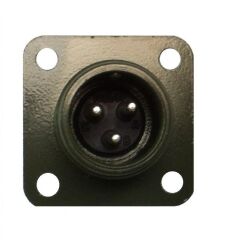 MS3102A 10SL-3P, 3 Pin Erkek Şase Askeri Tip Konektör