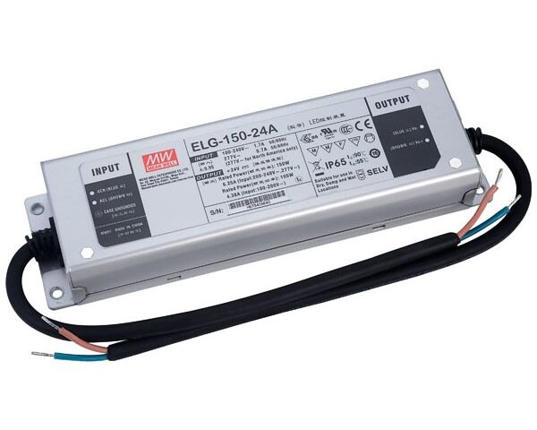ELG-150-54A, Ayarlanabilir Voltaj LED Sürücü, Mean Well