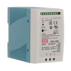 DRC-100B, 27.6V UPS Fonksiyon Ray Tipi Akü Şarj