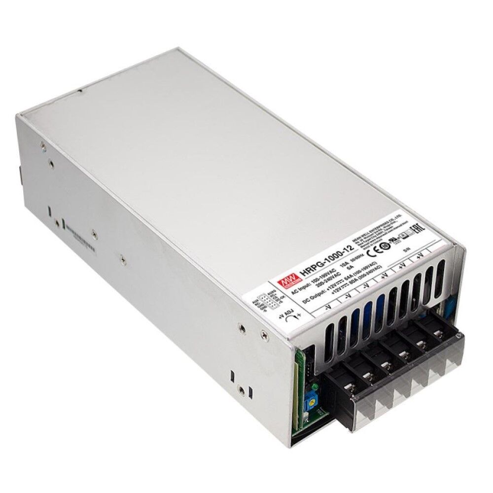 HRPG-1000-15, 15VDC 64A PFC 960W Güç Kaynağı, Mean Well