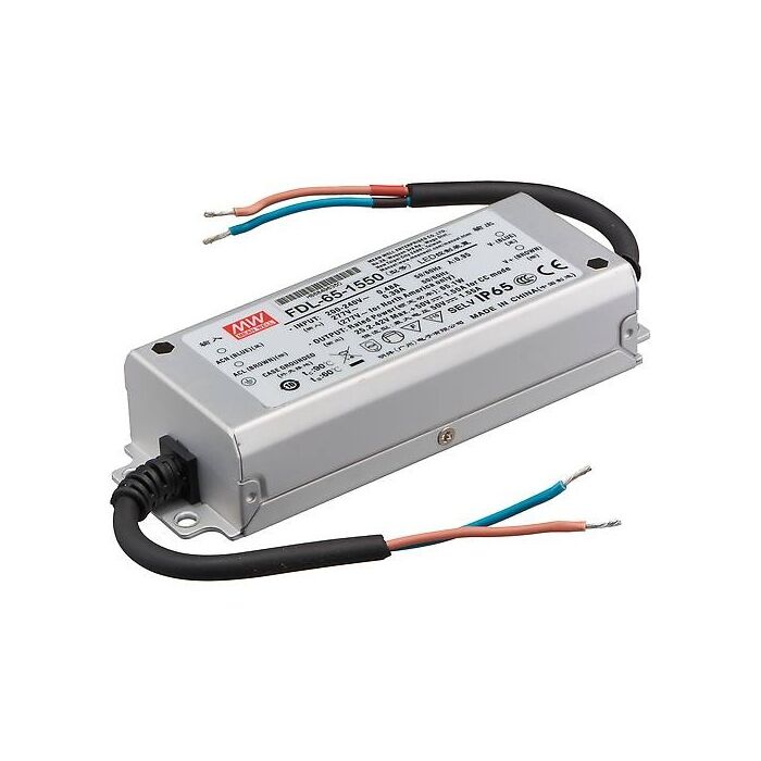 FDL-65-1800, 1800mA 65W Sabit Akım Ayarlanabilir Led Sürücü, Mean Well