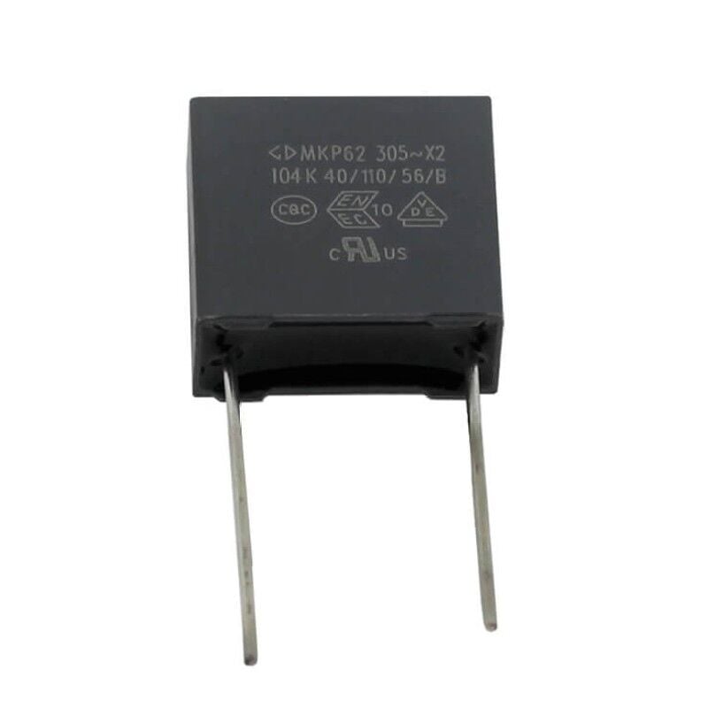 100nF 305V AC 10mm X2 Polyester Kapasitör