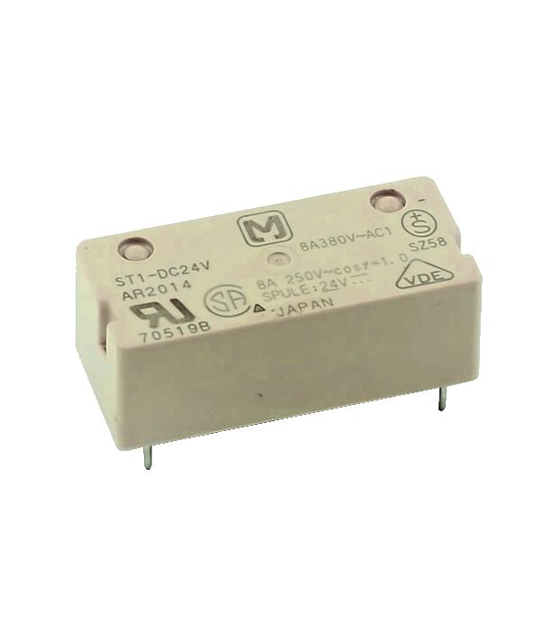 ST1-DC24V, 24VDC 8A (1 Form A 1 Form B) Röle