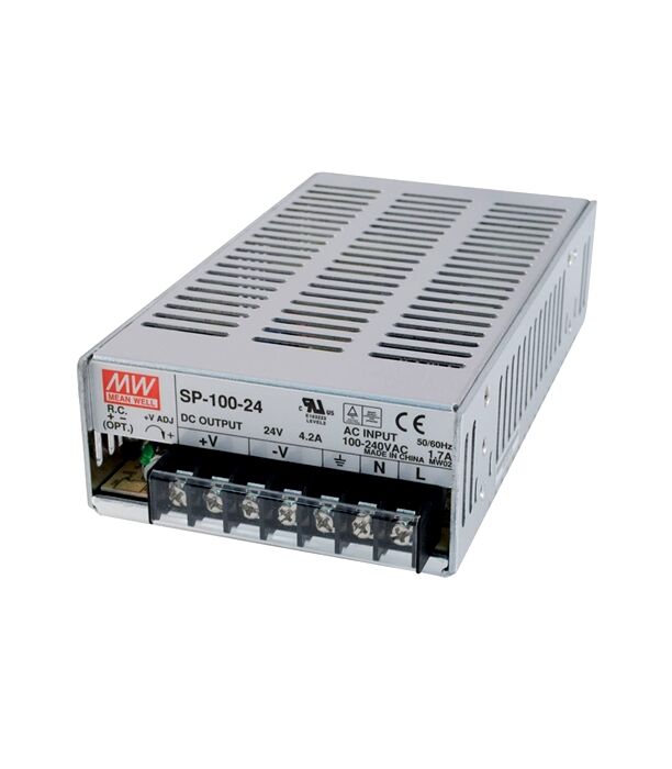 SP-100-5, 5VDC 20.0A PFC 100W Güç Kaynağı, Mean Well