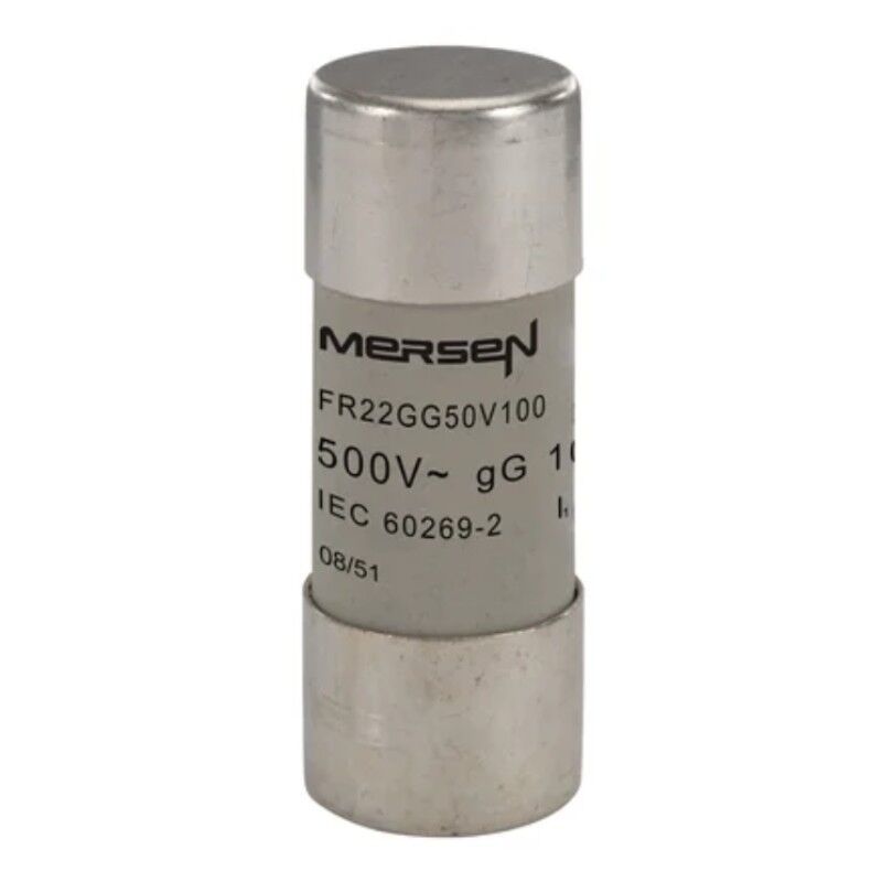 FR22GG50V100, 22x58mm 500V 100A gG Porselen Sigorta