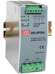 DR-UPS40, 24-29VDC Ray Tipi UPS Modül, Mean Well