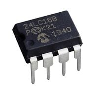 24LC16B-I/P, 24LC16B, DIP-8 Entegre Devre