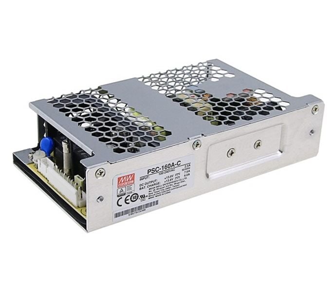 PSC-160B-C, 27.6V UPS Fonksiyon Akü Şarj, Mean Well