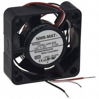 1204KL-04W-B59-B00, 30x30x10mm 12VDC 0.12A 3 Kablolu Fan