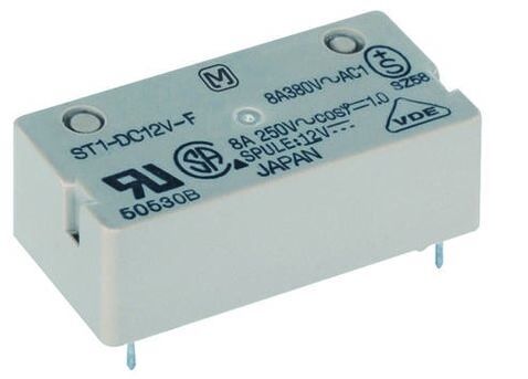 ST1-DC12V, 8A 12VDC (1 Form A 1 Form B) Röle
