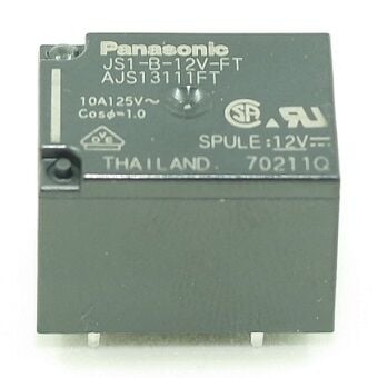 JS1-B-12V-FT, 12VDC 10A SPDT (1 Form C) Röle