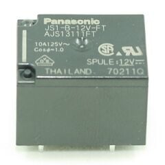 JS1-B-12V-FT, 12VDC 10A SPDT (1 Form C) Röle