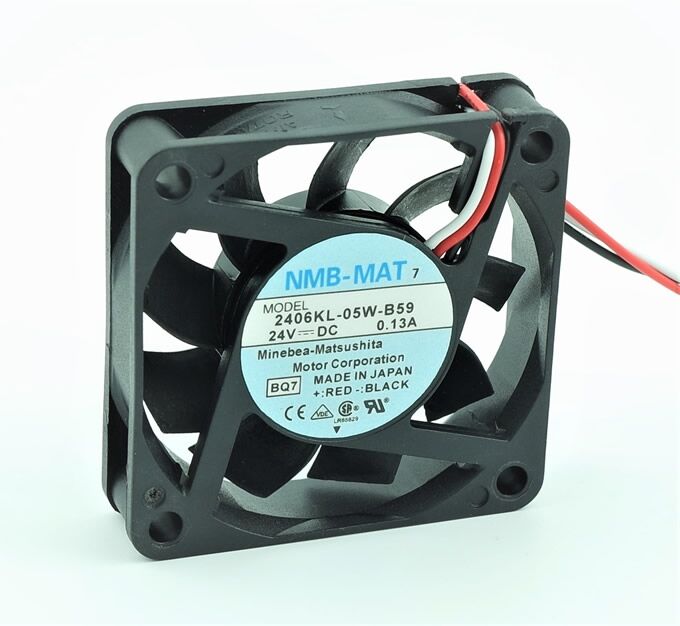 2406KL-05W-B59-L00, 60x60x15mm 24VDC 0.13A 3 Kablolu Fan