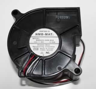 BM6025-04W-B49, 60x25mm 12VDC 0.26A 3 Kablolu Salyangoz Fan
