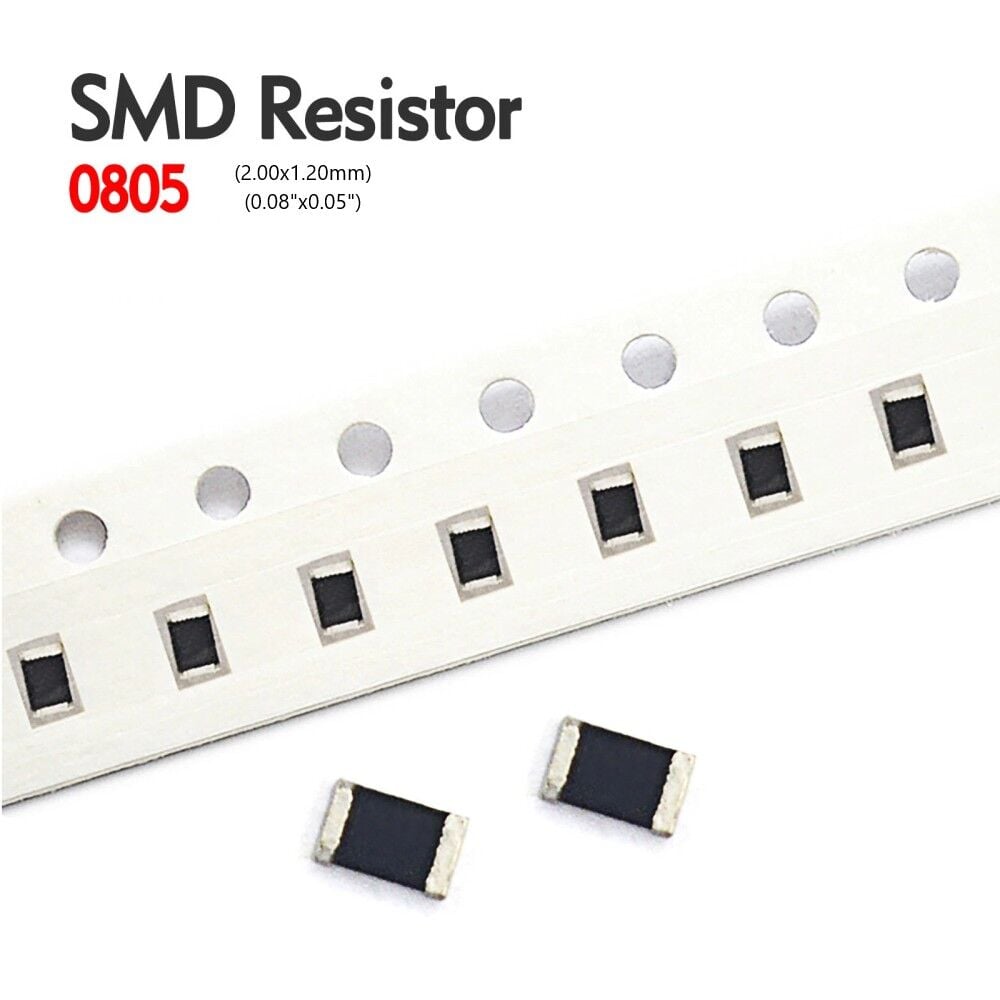1M Ohm 0805 %5 SMD Direnç, (1M0 0805) (25 adetlik şerit)