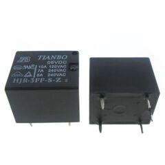 HJR-3FF-S-Z/5VDC, 5VDC 10A SPDT (1 Form C) Röle