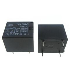 HJR-3FF-S-Z/5VDC, 5VDC 10A SPDT (1 Form C) Röle