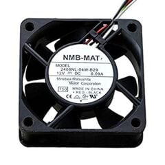 2408NL-04W-B29, 60x60x20mm 12VDC 0.09A 3 Kablolu Fan