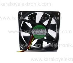 Sunon PKD1207PHV1-A, 70x70x15mm 12VDC 2.8W 3 Kablolu Fan