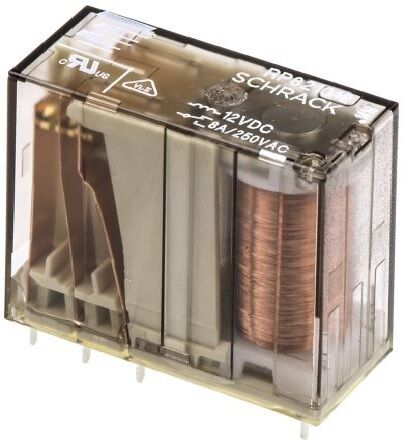 RP420012, 8A 12V, 2 Form C Röle