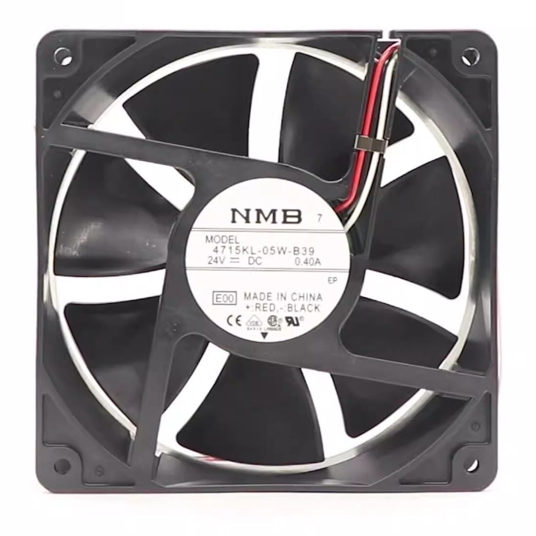 4715KL-05W-B39-E00, 120x120x38mm 24VDC 0.40A 3 Kablolu Fan
