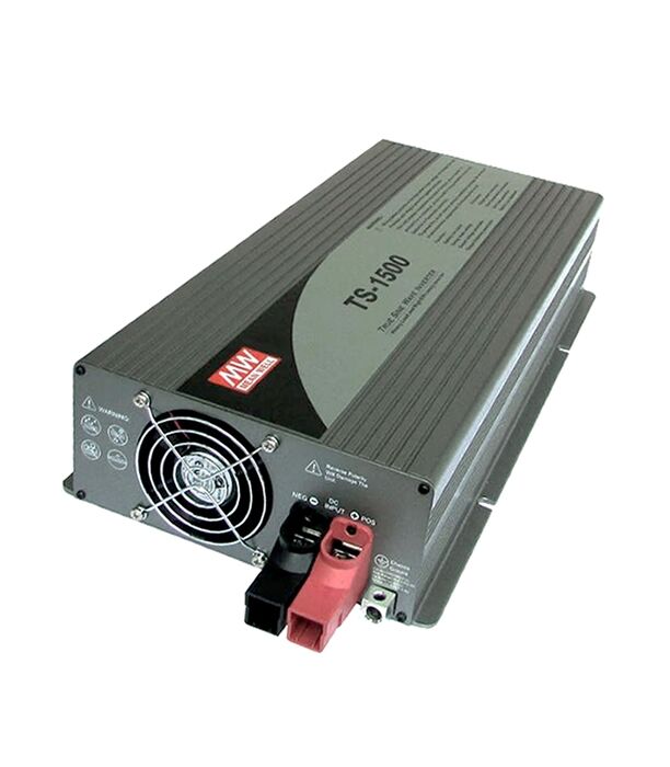 TS-1500-212B, 12VDC Giriş 1500W Tam Sinüs İnvertör, Mean Well