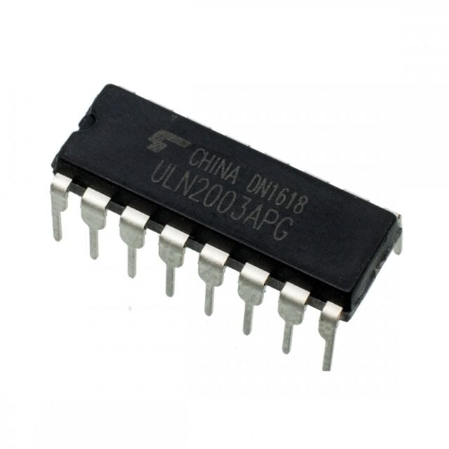 ULN2003APG, DIP-16 Darlington Sıra Transistör Entegre