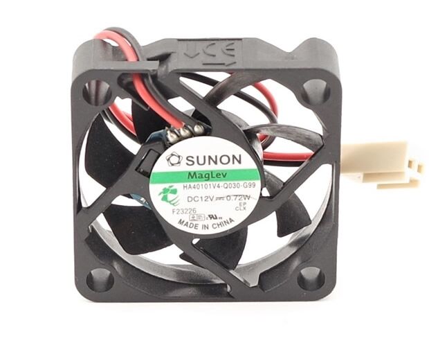 Sunon HA40101V4-Q030-G99, 12VDC 0.72W 2 Kablolu Fan