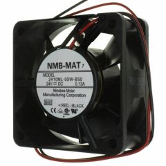 2410ML-05W-B60-E00, 60x60x25mm 24VDC 0.17A 2 Kablolu Fan