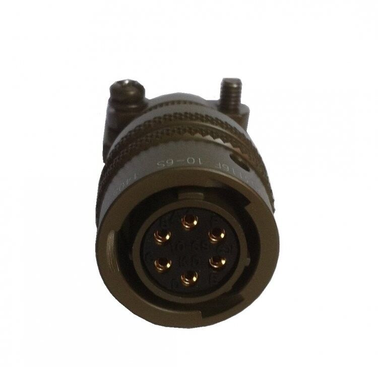 MS3116F 10-6S, 6 Pin Dişi Askeri Konektör