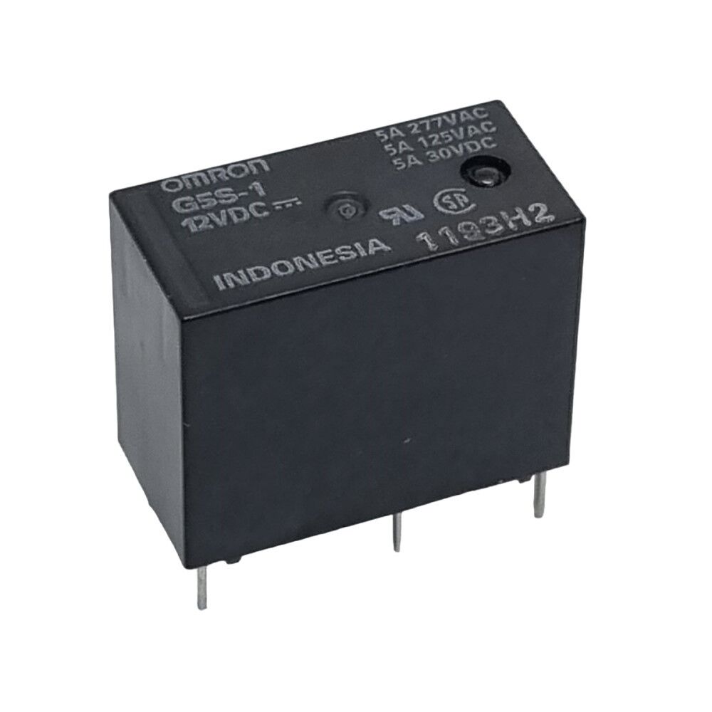 G5S-1-DC12, 12VDC 5A SPDT (1 Form C) Röle