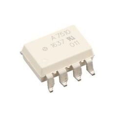 HCPL-7510-500E, A7510, SMD-8 İzolatör Op-Amp