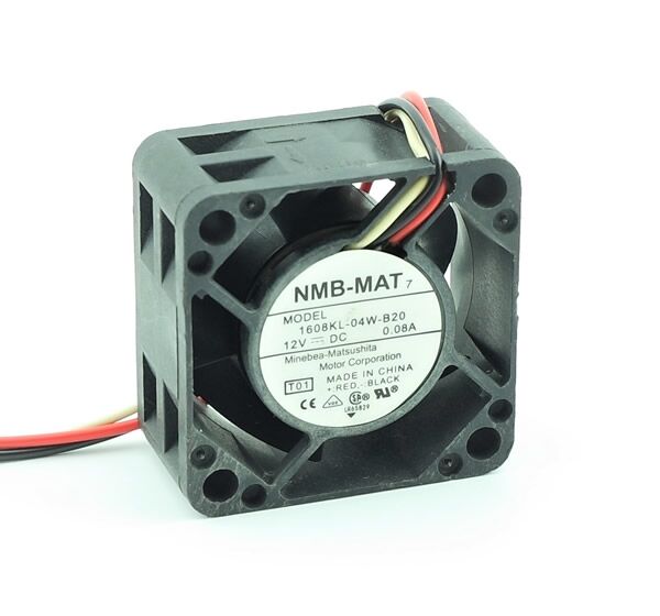 1608KL-04W-B20, 40x40x20mm 12VDC 0.08A 3 Kablolu Fan