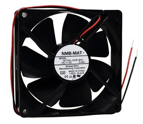 3610KL-04W-B50, 92x92x25mm 12VDC 0.43A 2 Kablolu Fan