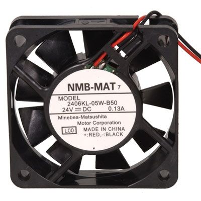 2406KL-05W-B50-L00, 60x60x15mm 24VDC 0.13A 2 Kablolu Fan