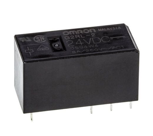 G2RL-2-DC24, 24VDC 8A DPDT (2 Form C) Röle
