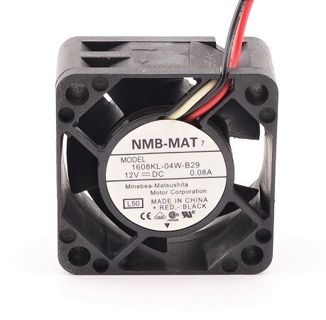 1608KL-04W-B29, 40x40x20mm 12VDC 0.08A 3 Kablolu Fan
