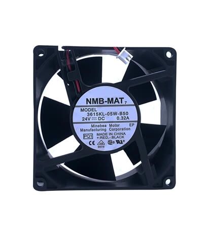 3615KL-05W-B50, 92x92x38mm 24VDC 0.32A 2 Kablolu Fan